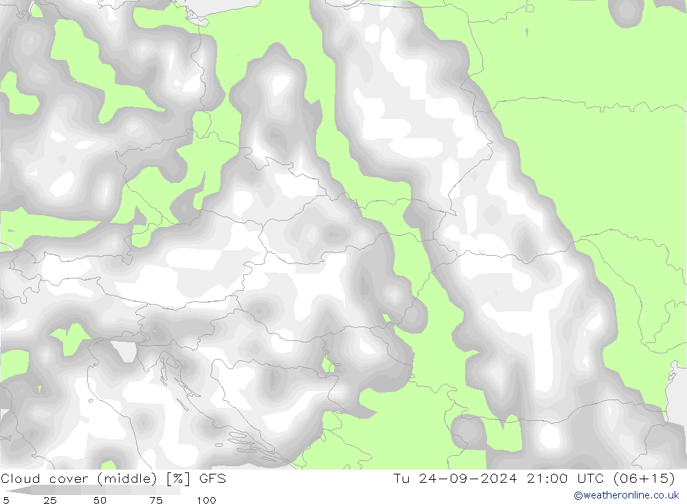 Nubes medias GFS mar 24.09.2024 21 UTC