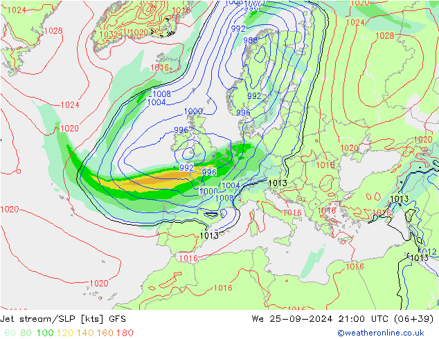  GFS  25.09.2024 21 UTC