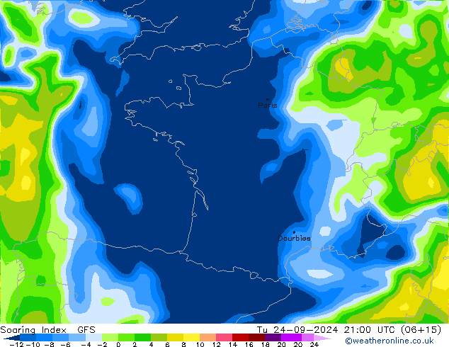 Soaring Index GFS mar 24.09.2024 21 UTC