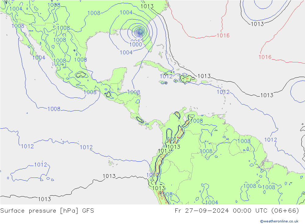 GFS: Cu 27.09.2024 00 UTC