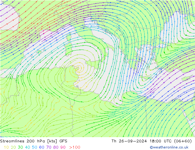  200 hPa GFS  26.09.2024 18 UTC