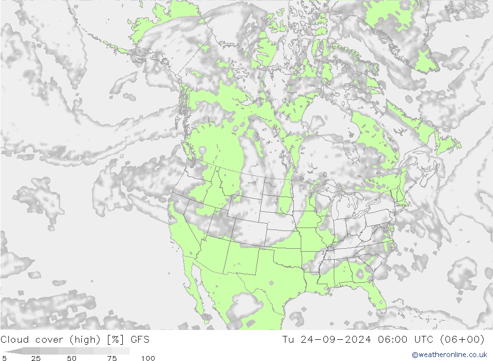 Nubes altas GFS mar 24.09.2024 06 UTC