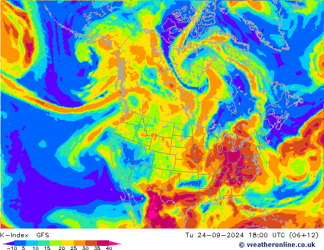 K-Index GFS mar 24.09.2024 18 UTC