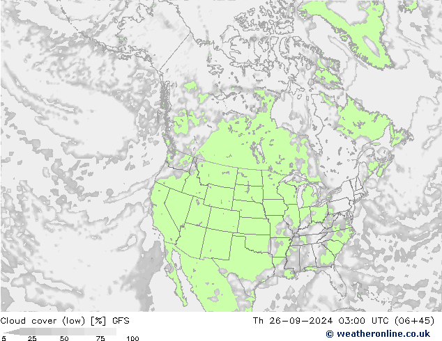  () GFS  26.09.2024 03 UTC