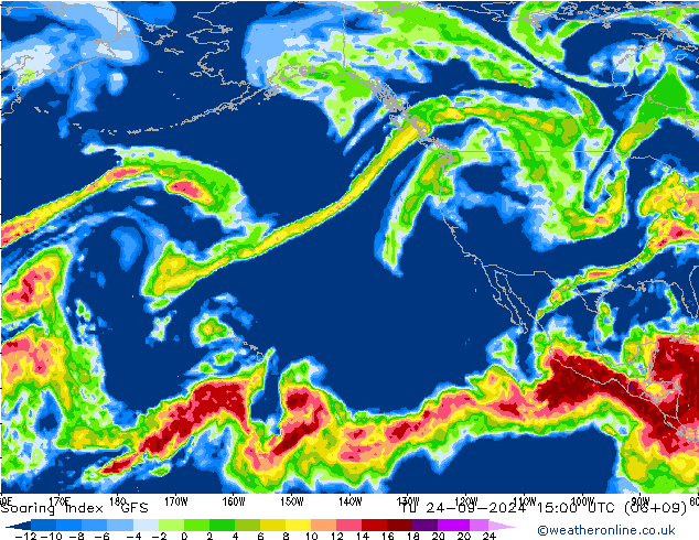 Soaring Index GFS Tu 24.09.2024 15 UTC