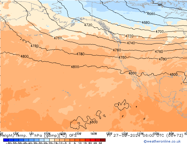 Height/Temp. 1 hPa GFS Fr 27.09.2024 06 UTC