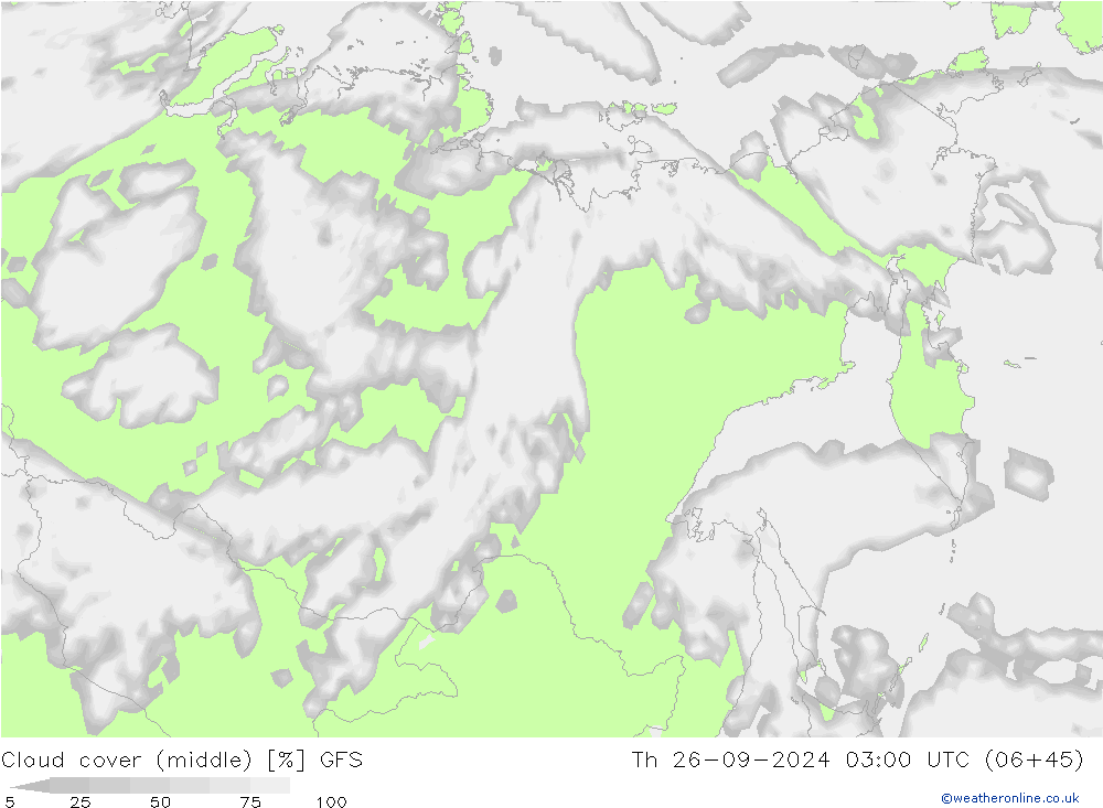 Bulutlar (orta) GFS Per 26.09.2024 03 UTC