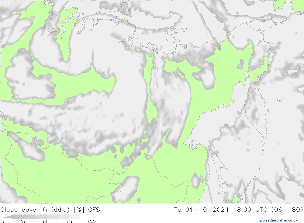  () GFS  01.10.2024 18 UTC