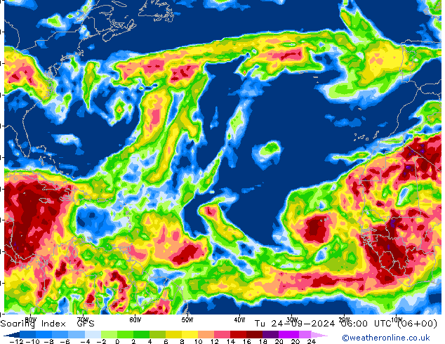 Soaring Index GFS mar 24.09.2024 06 UTC