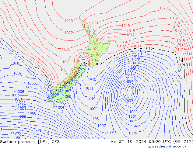      GFS  07.10.2024 06 UTC