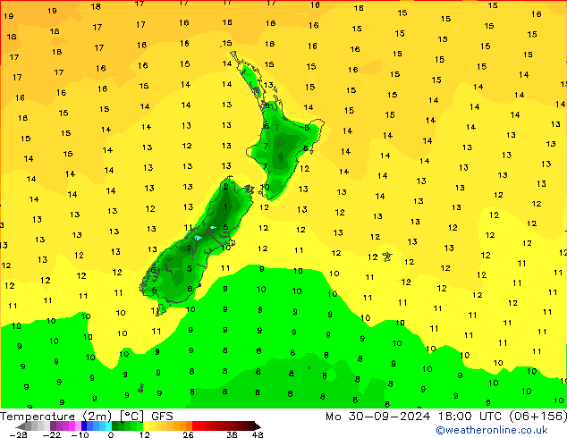 GFS: Mo 30.09.2024 18 UTC