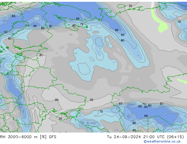 RH 3000-6000 m GFS  24.09.2024 21 UTC