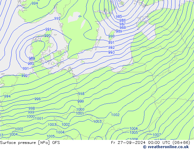 GFS:  27.09.2024 00 UTC