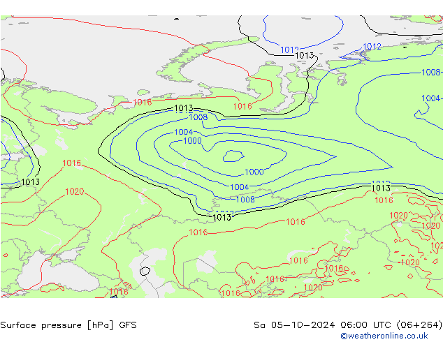 GFS: Sa 05.10.2024 06 UTC