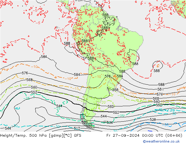 GFS: Cu 27.09.2024 00 UTC