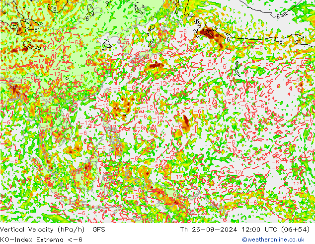 Convection-Index GFS Сентябрь 2024