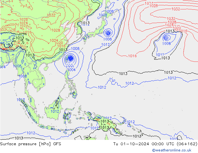 GFS: mar 01.10.2024 00 UTC