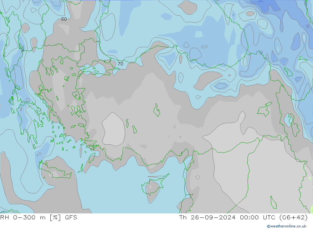 RV 0-300 m GFS do 26.09.2024 00 UTC