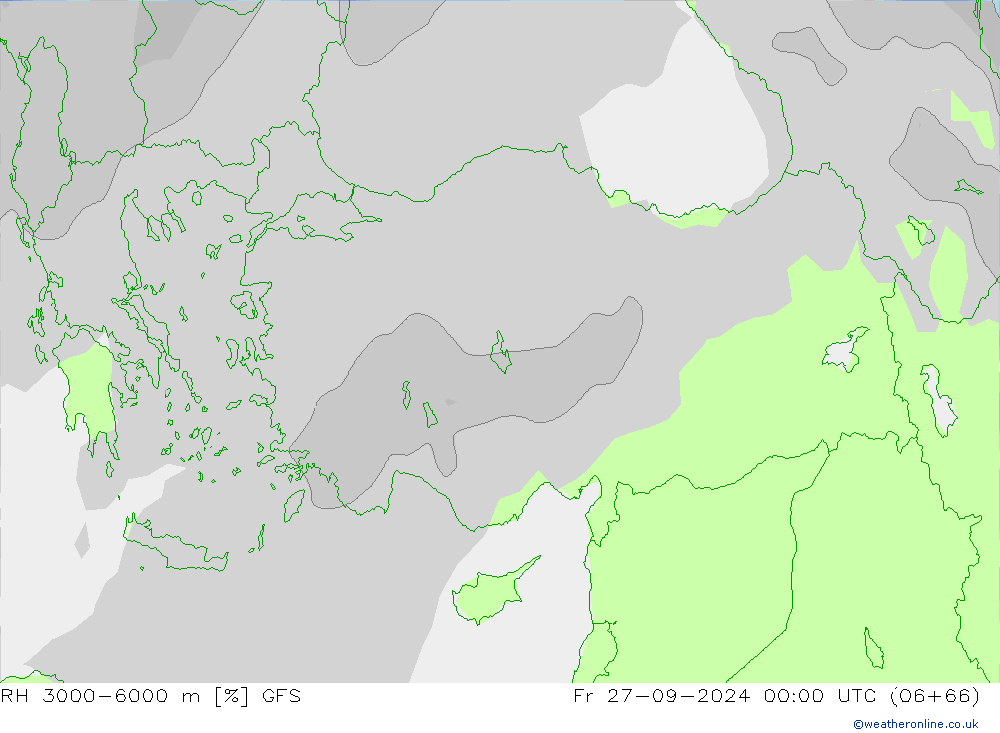 RH 3000-6000 m GFS Fr 27.09.2024 00 UTC