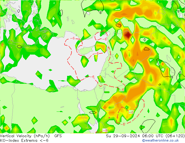 Convection-Index GFS Settembre 2024