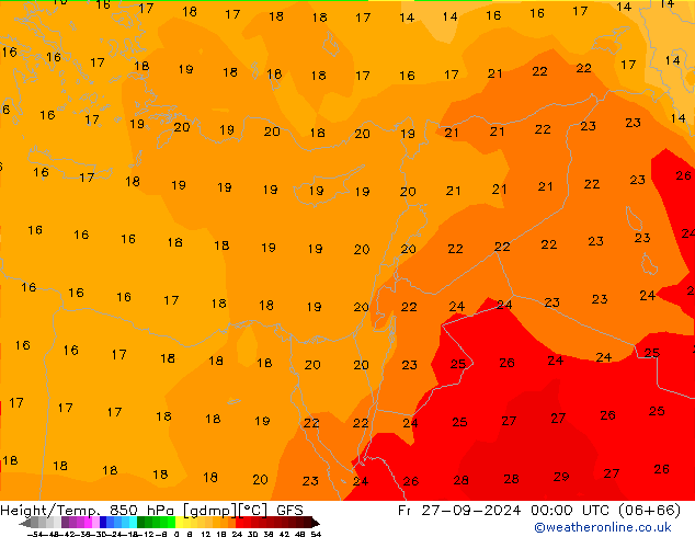 GFS: Fr 27.09.2024 00 UTC