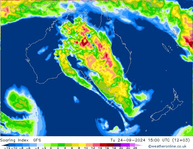 Soaring Index GFS Tu 24.09.2024 15 UTC