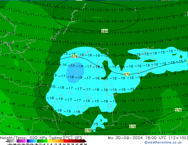 Z500/Rain (+SLP)/Z850 GFS Seg 30.09.2024 18 UTC