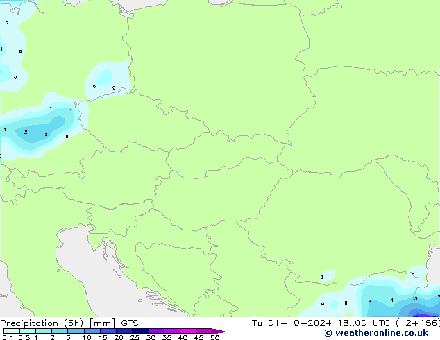 Z500/Rain (+SLP)/Z850 GFS Tu 01.10.2024 00 UTC