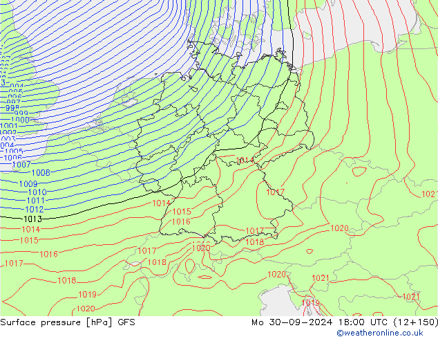 GFS: Mo 30.09.2024 18 UTC