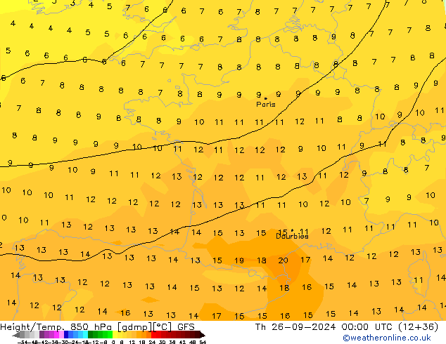 GFS: Th 26.09.2024 00 UTC