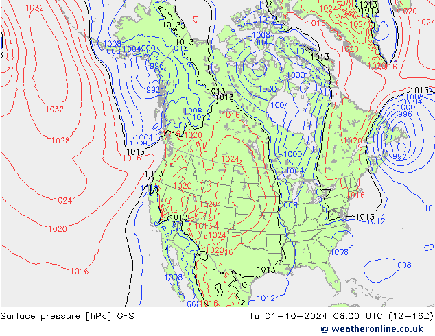 GFS: Tu 01.10.2024 06 UTC