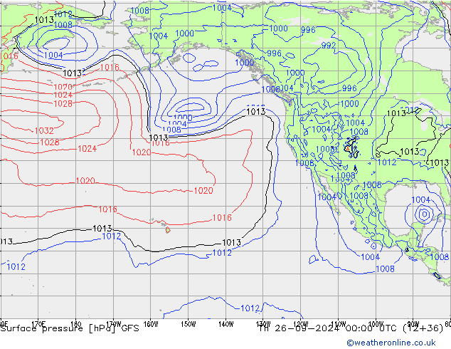 GFS: чт 26.09.2024 00 UTC