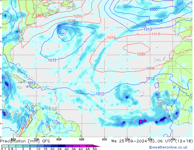 GFS: We 25.09.2024 06 UTC