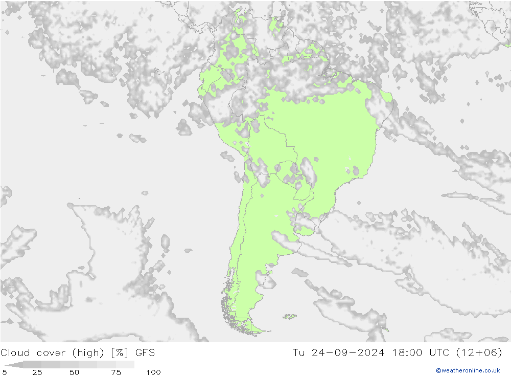 nuvens (high,médio,baixo,) GFS Ter 24.09.2024 18 UTC