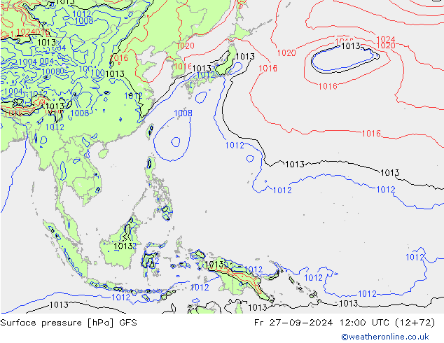 GFS:  27.09.2024 12 UTC