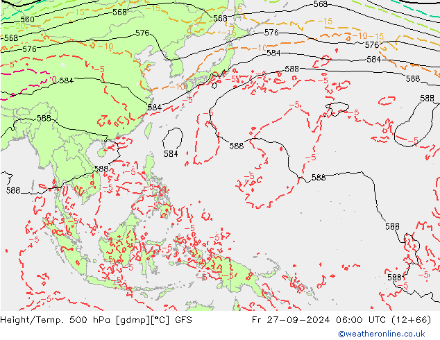 GFS: Fr 27.09.2024 06 UTC