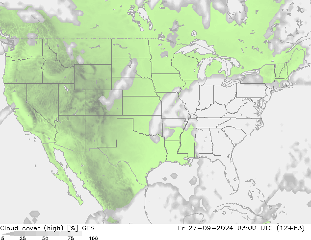  () GFS  27.09.2024 03 UTC