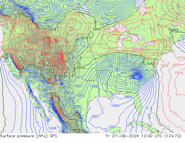 GFS: Fr 27.09.2024 12 UTC