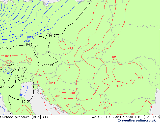 GFS: We 02.10.2024 06 UTC