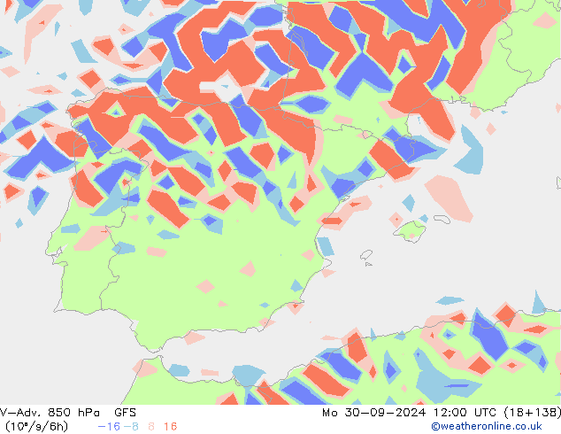 V-Adv. 850 hPa GFS Setembro 2024