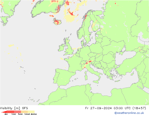 widzialność GFS pt. 27.09.2024 03 UTC