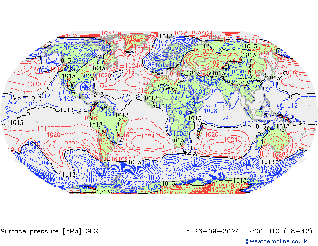 GFS: do 26.09.2024 12 UTC