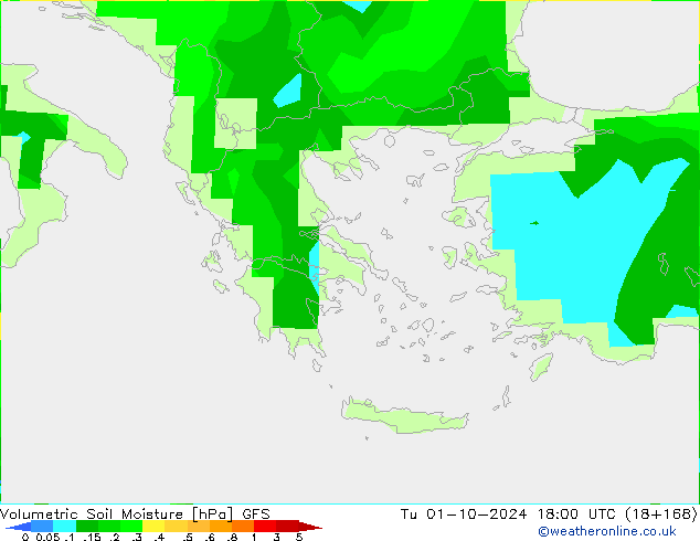 Hacimsel Toprak Nemi GFS Sa 01.10.2024 18 UTC