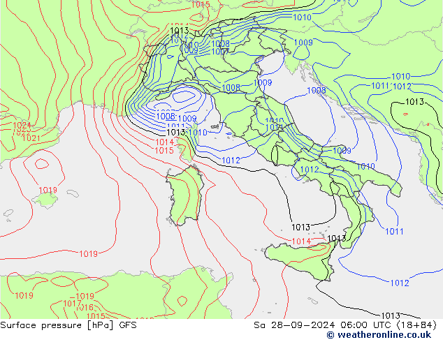 GFS: sáb 28.09.2024 06 UTC