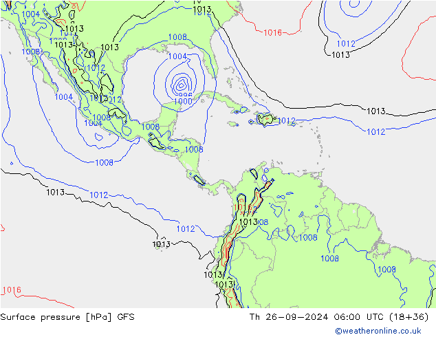 GFS: Th 26.09.2024 06 UTC