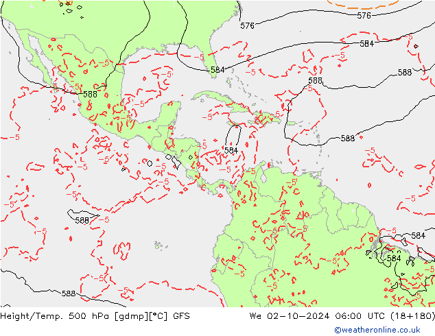 Z500/Rain (+SLP)/Z850 GFS ��� 02.10.2024 06 UTC