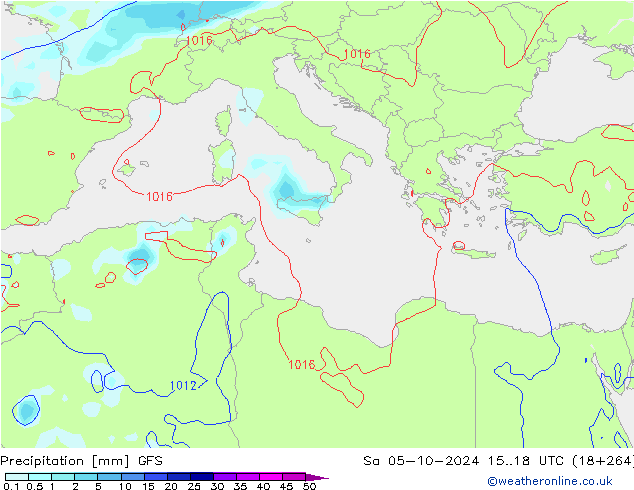 GFS: So 05.10.2024 18 UTC