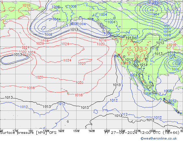 GFS: vr 27.09.2024 12 UTC