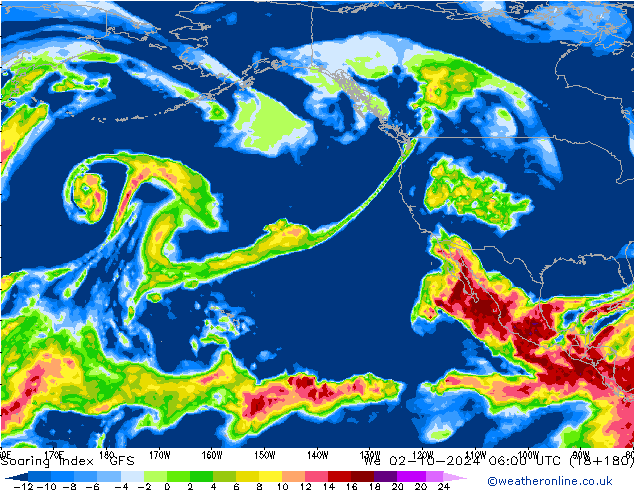 Soaring Index GFS We 02.10.2024 06 UTC