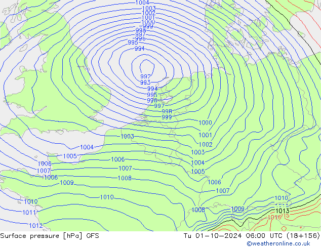 GFS: mar 01.10.2024 06 UTC